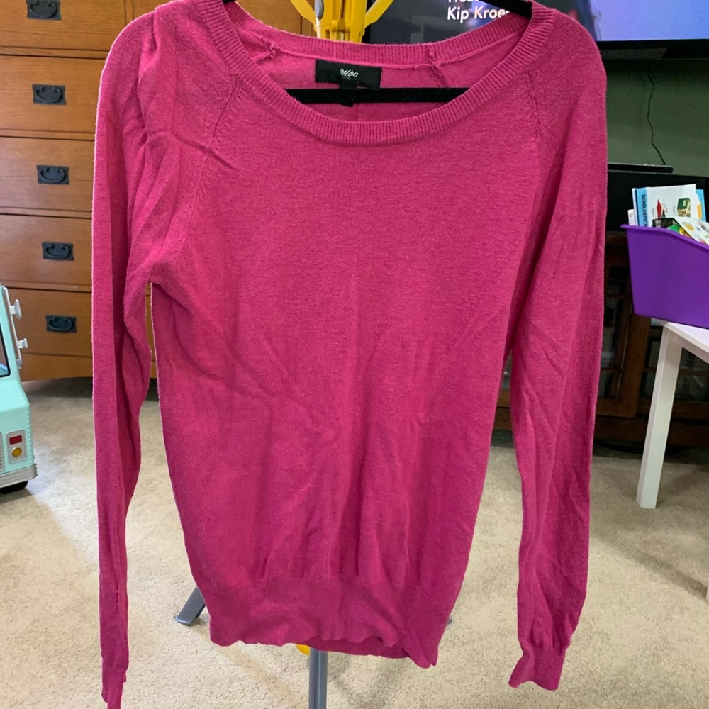 Mossimo pink sweater
